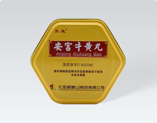 Angong Niuhuang Wan (Gold-coated)